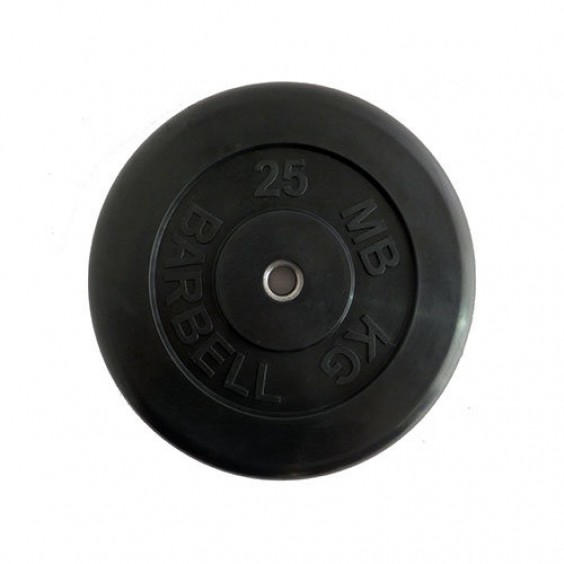 Диск MB Barbell ATLET обрезиненный d-26 25кг MB-AtletB26-25