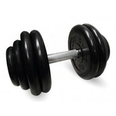 Гантель MB Barbell неразборная 1 шт 28,5 кг MB-FDBM-B28,5