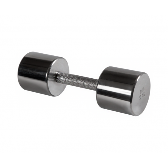 Гантель MB Barbell хром 1 шт 9 кг MB-FITM-9