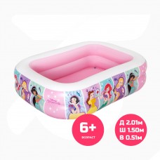 Бассейн надувной Bestway Disney Princess 201х150х51 см 91056