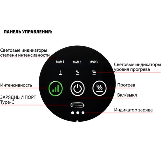 Массажер Bradex лимфодренажный для икр и предплечий беспроводной KZ 1429