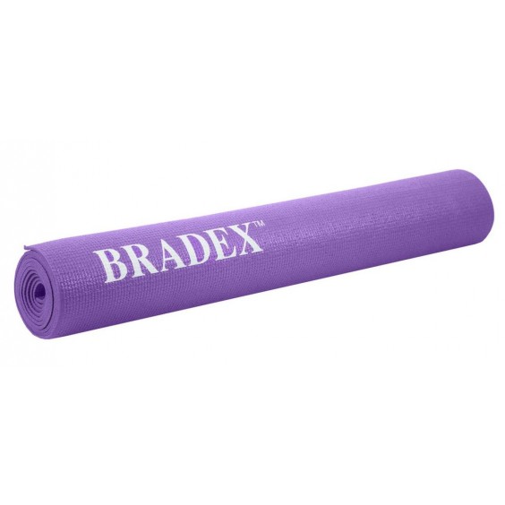 Коврик для йоги Bradex 173х61х0,3 фиолетовый SF 0397