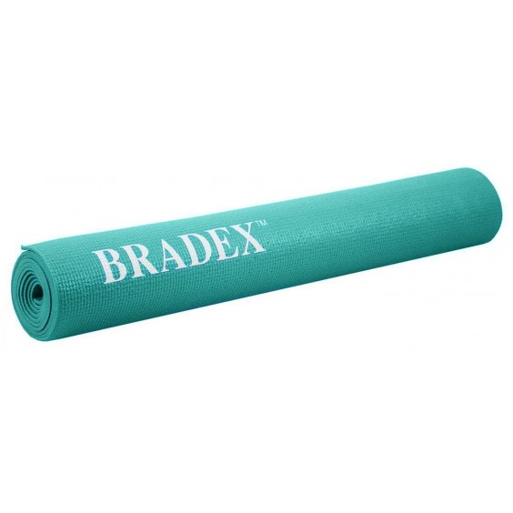 Коврик для йоги Bradex 173х61х0,3 бирюзовый SF 0400