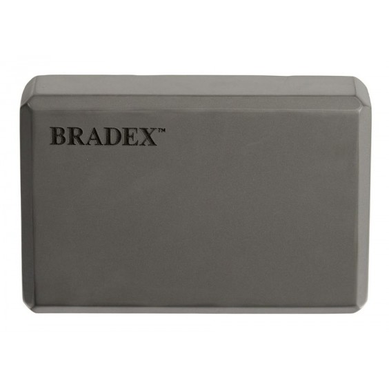 Блок для йоги Bradex серый SF 0407