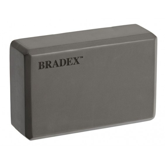 Блок для йоги Bradex серый SF 0407