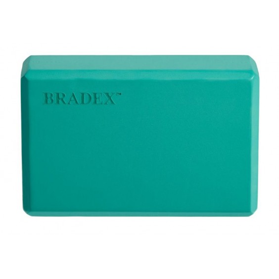 Блок для йоги Bradex бирюзовый SF 0408