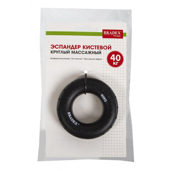 Эспандер Bradex кистевой круглый массажный 40 кг SF 0572