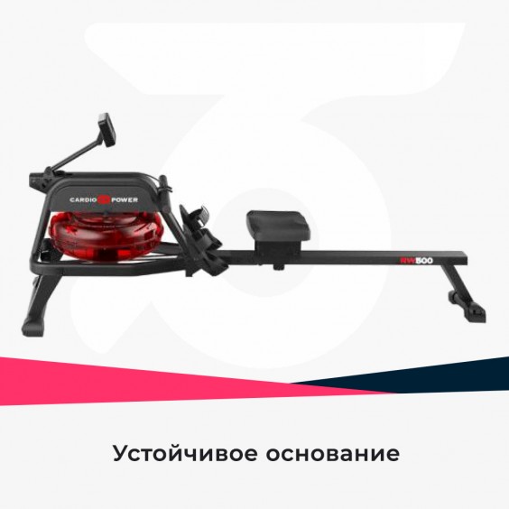 Гребной тренажер Cardio Power RW500