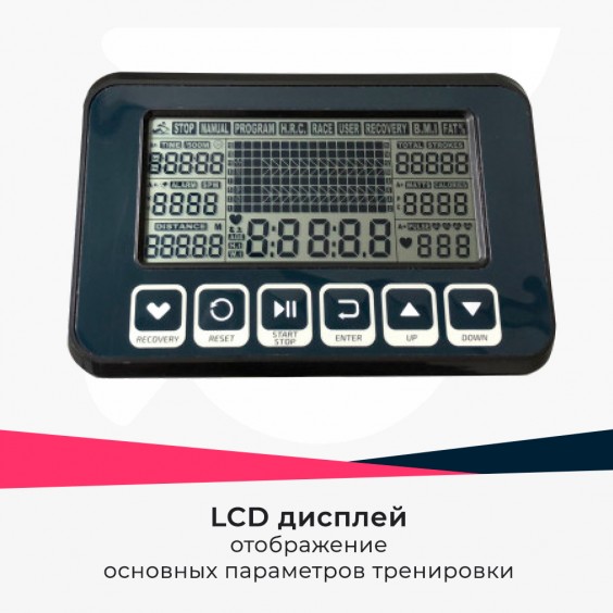 Гребной тренажер Cardio Power RW500