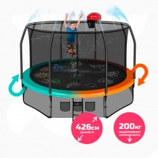 Батут Clear Fit FamilyHop 14Ft