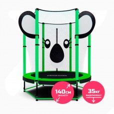 Батут детский DFC ANIMALS 55" с сеткой KOALA