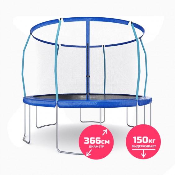 Батут DFC BOUNCE MASTER 12ft с сеткой