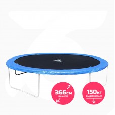 Батут DFC TRAMPOLINE FITNESS 12 футов без сетки 12FT-TRBL