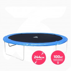 Батут DFC TRAMPOLINE FITNESS 8 футов без сетки 8FT-TRBL