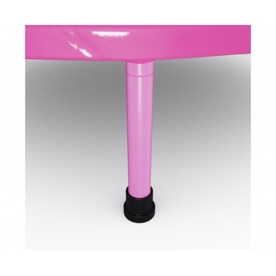 Батут DFC JUMPFIT с поручнем 36'' PINK