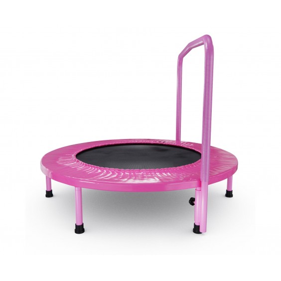 Батут DFC JUMPFIT с поручнем 36'' PINK