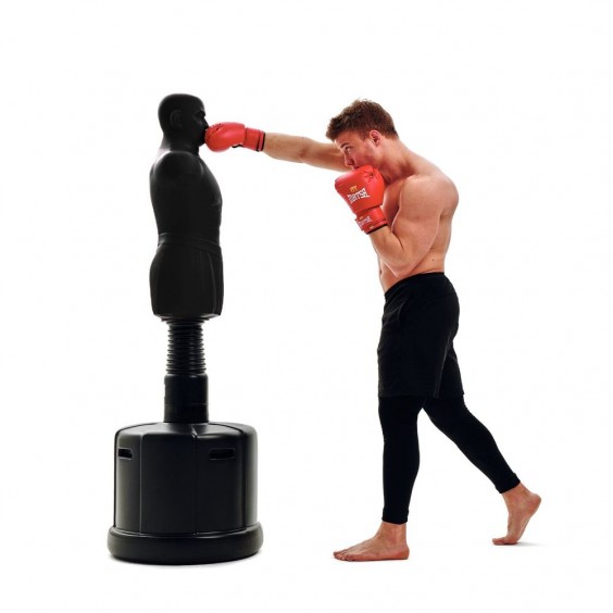 Манекен DFC Boxing Punching Man-Medium черный TLS-BB