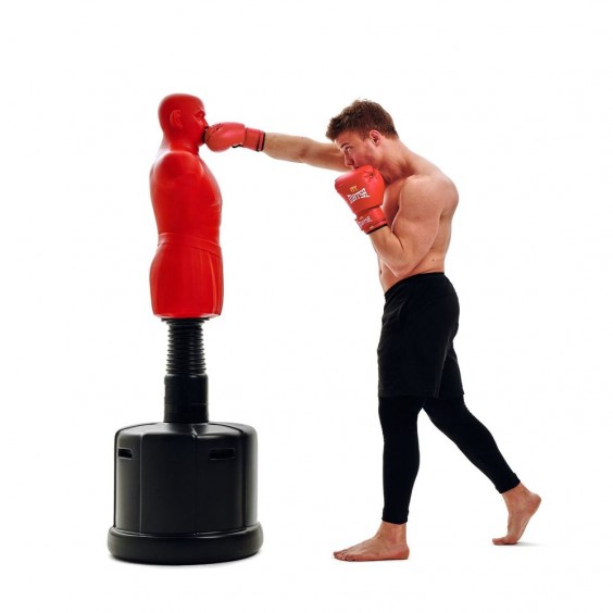 Манекен DFC Boxing Punching Man-Medium красный TLS-BR