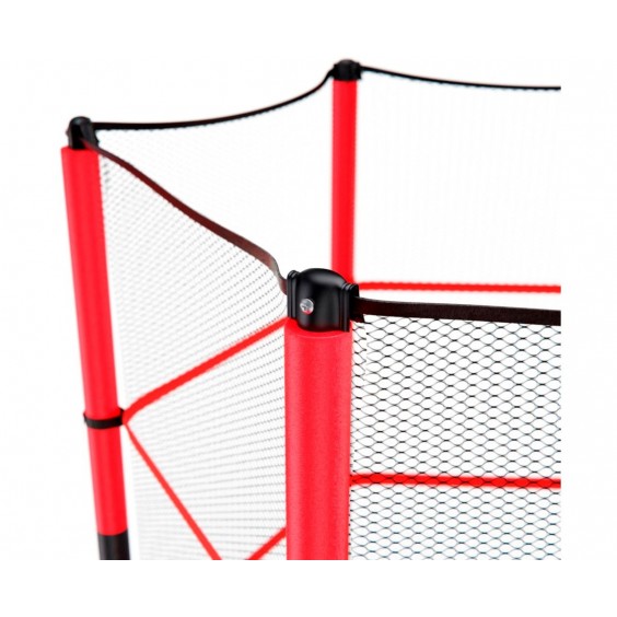 Батут детский DFC TRAMPOLINE-RED 55" с сеткой