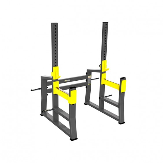 Тренажер DHZ FITNESS Squat Rack стойка для приседания и жима с ограничителями A-3150