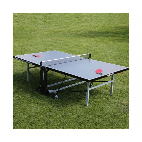 Стол теннисный DONIC OUTDOOR ROLLER 1000 GREY