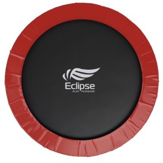 Батут ECLIPSE SPACE TWIN 10 футов с лестницей и нижней сетью blue/red