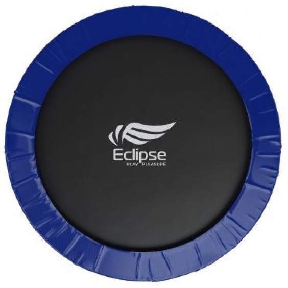 Батут ECLIPSE SPACE TWIN 16 футов с лестницей и нижней сетью blue/red