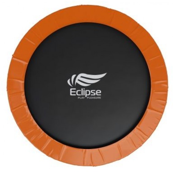 Батут ECLIPSE SPACE TWIN 10 футов с лестницей и нижней сетью green/orange