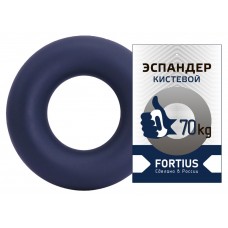 Эспандер-кольцо FORTIUS 70 кг темно-синий