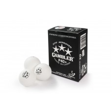 Мячи теннисные Gambler p40+ ball, 6 шт GP40B6