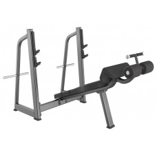 Тренажер GROME Fitness AXD5041A олимпийская скамья с отрицательным углом