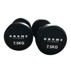 Гантельный ряд GROME Fitness 10 пар 2,5-25 кг DB145