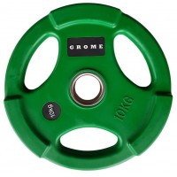 Диск GROME олимпийский 51 мм 10 кг WP074-10 color