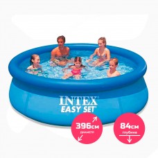 Бассейн надувной INTEX круглый EASY SET 396х84 см 28143NP