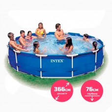 Бассейн каркасный INTEX круглый 366х76 см 28210NP