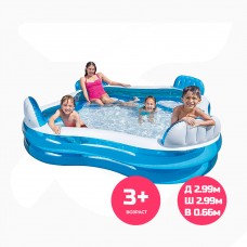 Бассейн надувной INTEX Swim center 299х299х66 см 56475NP