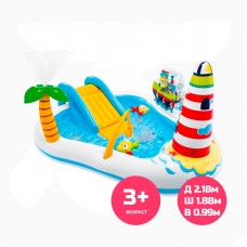 Бассейн надувной INTEX Fishing fun play center 218х188х99 см 57162NP