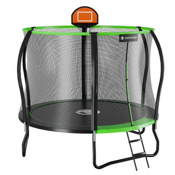 Батут Jump Power Pro Stable Point 10 ft Green