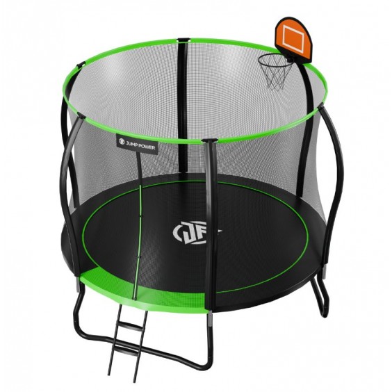 Батут Jump Power Pro Stable Point 10 ft Green