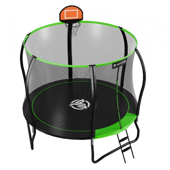 Батут Jump Power Pro Stable Point 10 ft Green