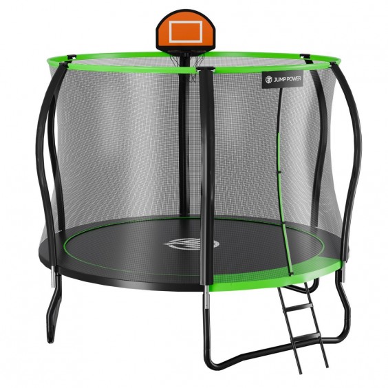 Батут Jump Power Pro Stable Point 8 ft Green