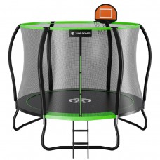 Батут Jump Power Pro Stable Point 8 ft Green