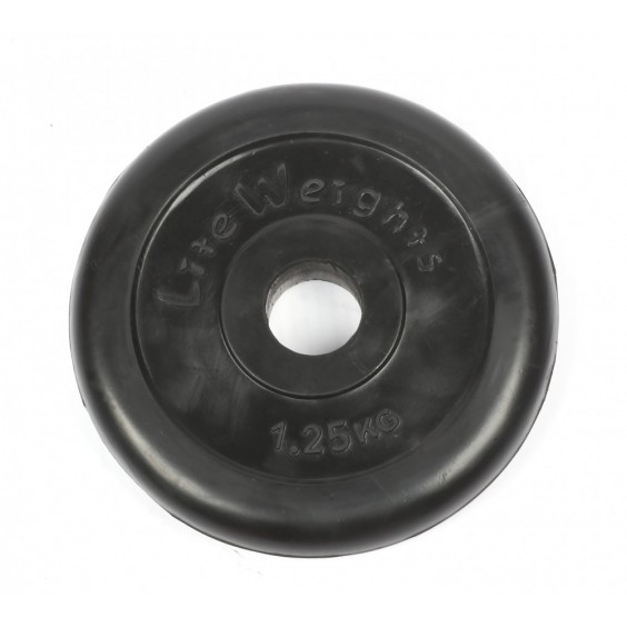 Диск Lite Weights обрезиненный 26мм 1,25кг 2471LW