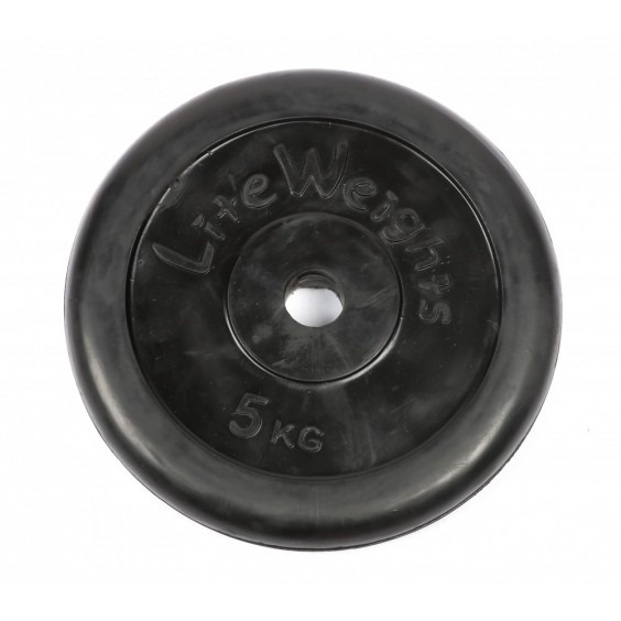 Диск Lite Weights обрезиненный 26мм 5кг 2475LW