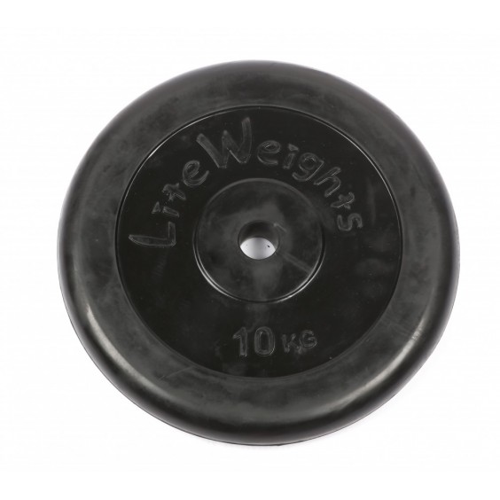 Диск Lite Weights обрезиненный 26мм 10кг 2477LW