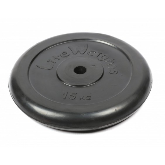 Диск Lite Weights обрезиненный 26мм 15кг 2478LW