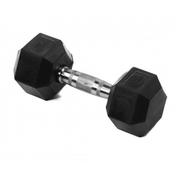 Гантель Lite Weights гексагональная обрезиненная 8кг 3184LW