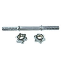 Гриф гантельный хром. 45см R0245