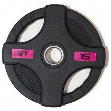 Диск Original FitTools олимпийский 51 мм 15 кг FT-2HGP-15