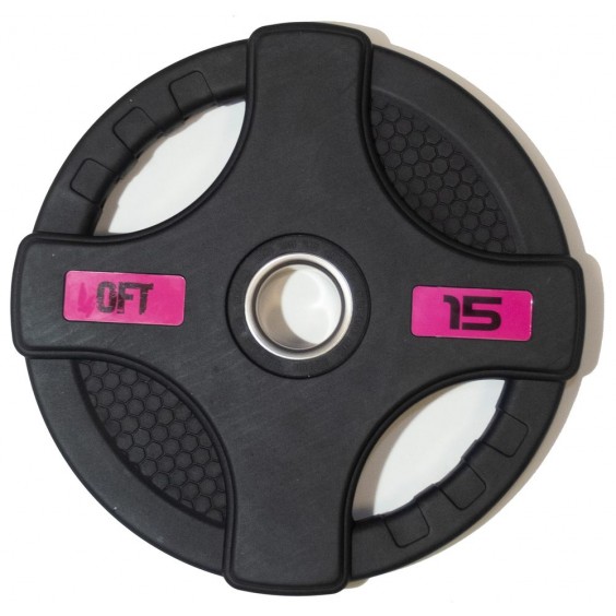 Диск Original FitTools олимпийский 51 мм 15 кг FT-2HGP-15